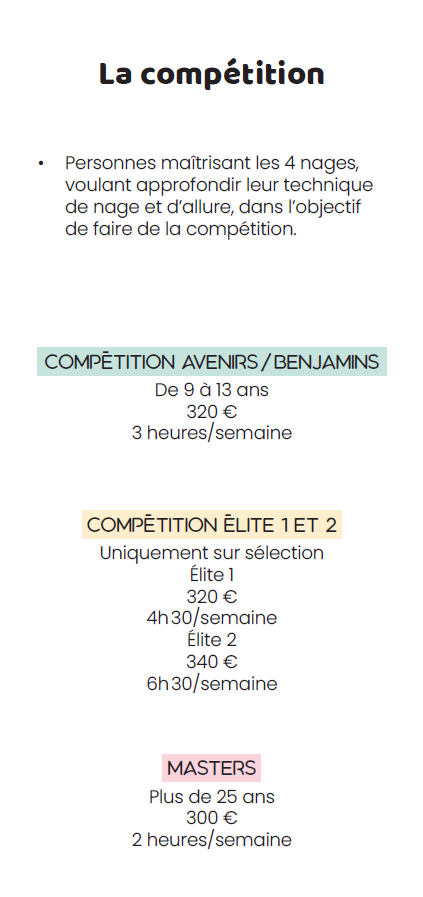 Natation 4